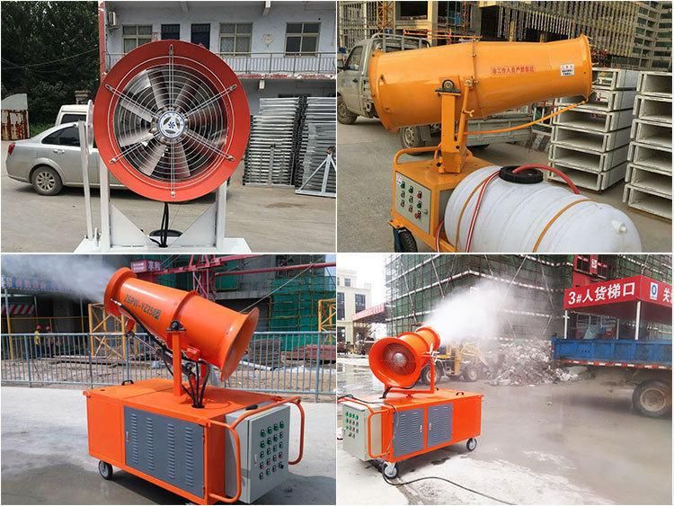High Pressure Water Cooling Misting System Fog Suppression Cannon
