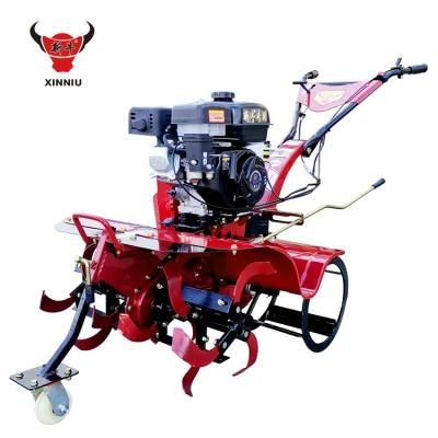 Multi-Functional 4 Wheels Drive Cultivator Mini Rotary Tiller