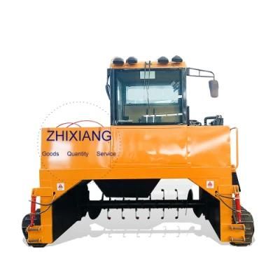 Cow Dung Crawler Type Compost Turning Machine Sheep Manure Compost Turner Machine for Sale