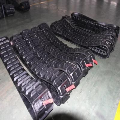 Rubber Tracks for Domestic Dragon Boat Rotary Tiller