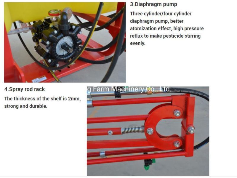 Tractor Mounted Boom Sprayer Sprinker