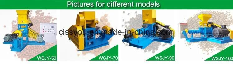 Floating Fish Food Feed Pellet Making Extruding Machine