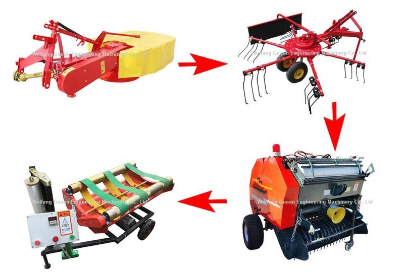 Mini Large Big Small Silage Hay Grass Baler