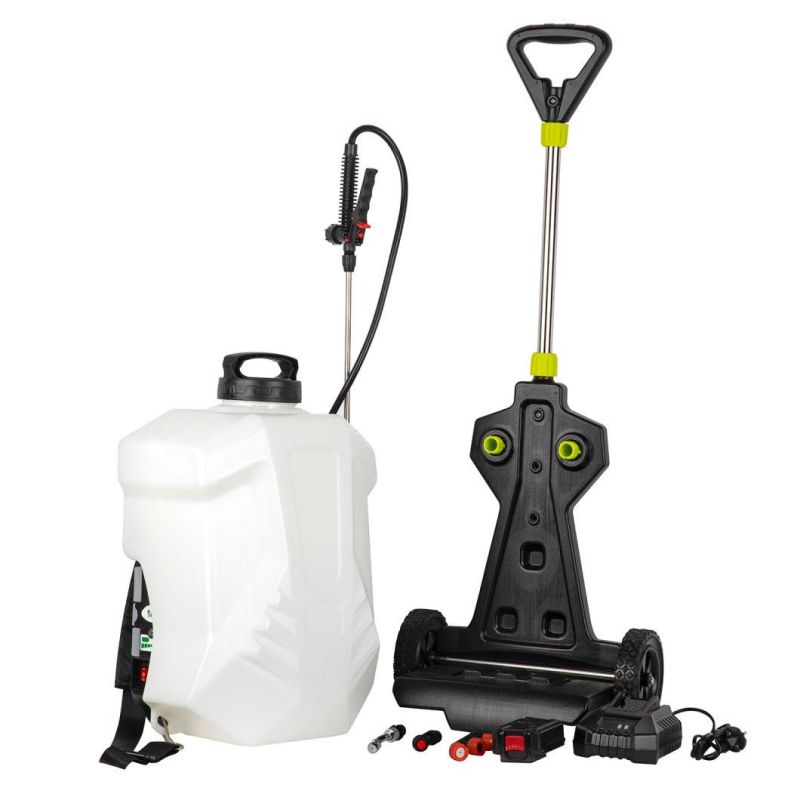 25L Battery Sprayer Agriculture Electric Sprayer Trolley Rechargeable Machine