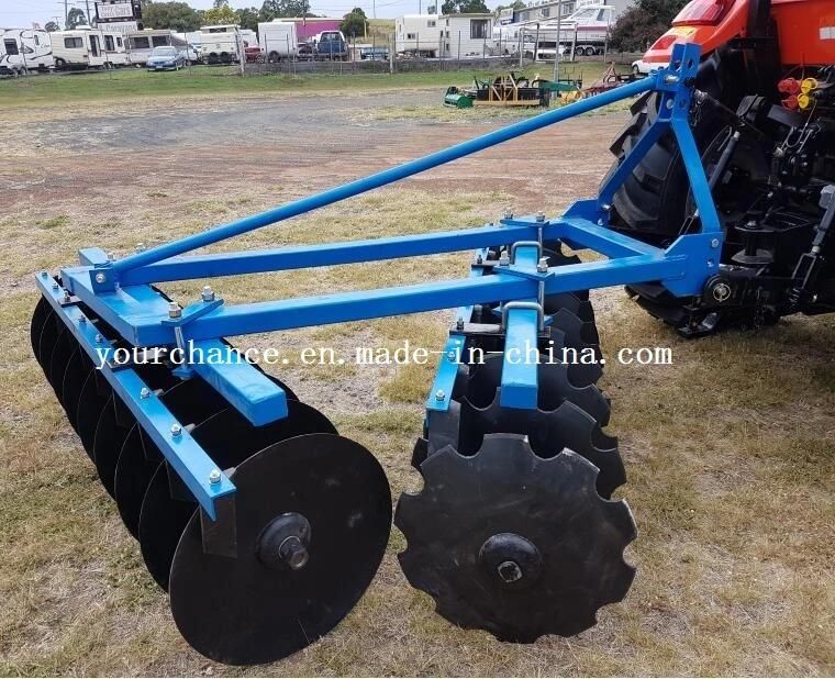 New Condition Agricultural Farm Implement 1bjx 1.8-2.5m Width 35-120HP Tractor Mounted Disc Harrow for Sale