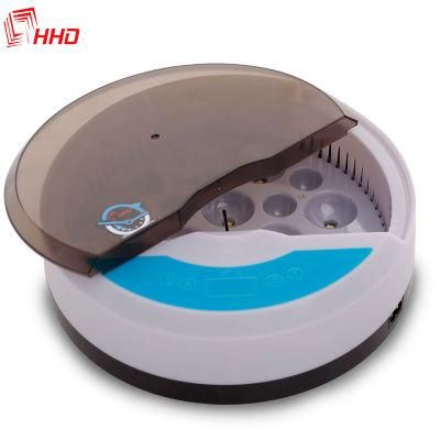 Cheaper 9 Egg Incubator with LED Egg Tester