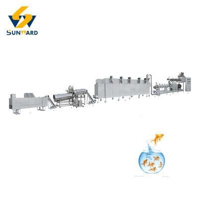 Full Automatic Puffed Extruder Machine for Fish Feed
