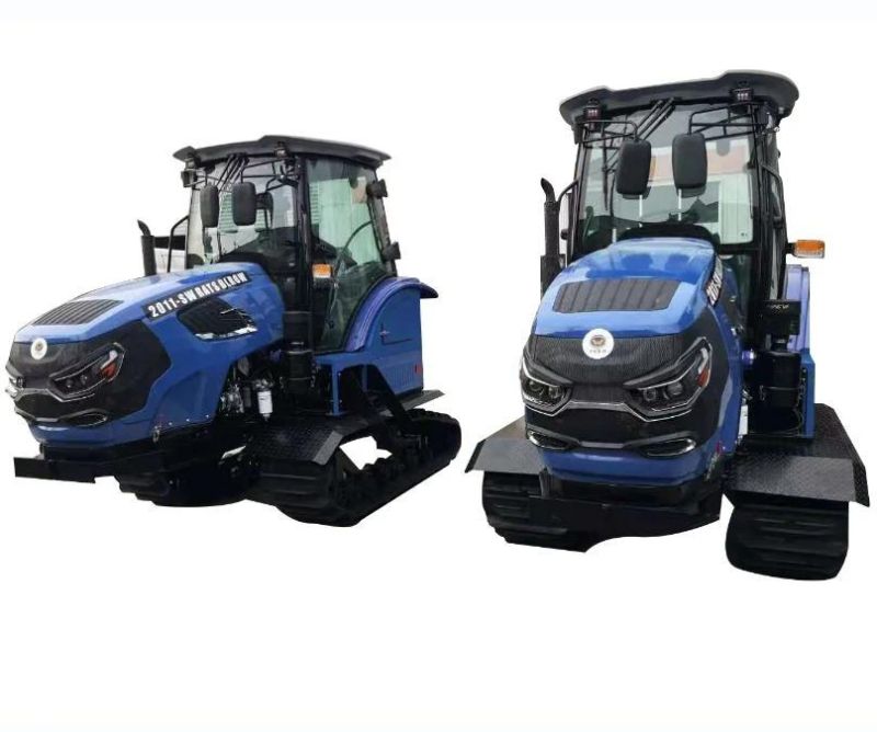 Agricultural Mini Rubber Crawler Tractor with Fully Hydraulic System for Sale in China