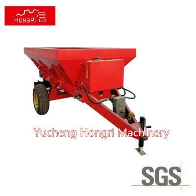 Hongri Dfc Series Trailed Spreader Fertilizer Dispersed Evenly Reduce Labor