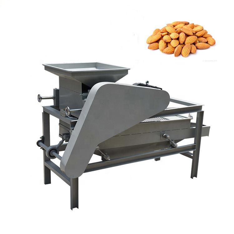 Apricot Kernel Cracking Cracker Peeling Machine Almond Hazelnut Sheller