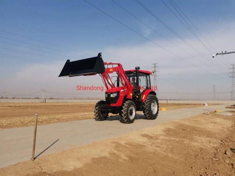 Tractor Mounted Backhoe Loader Machine