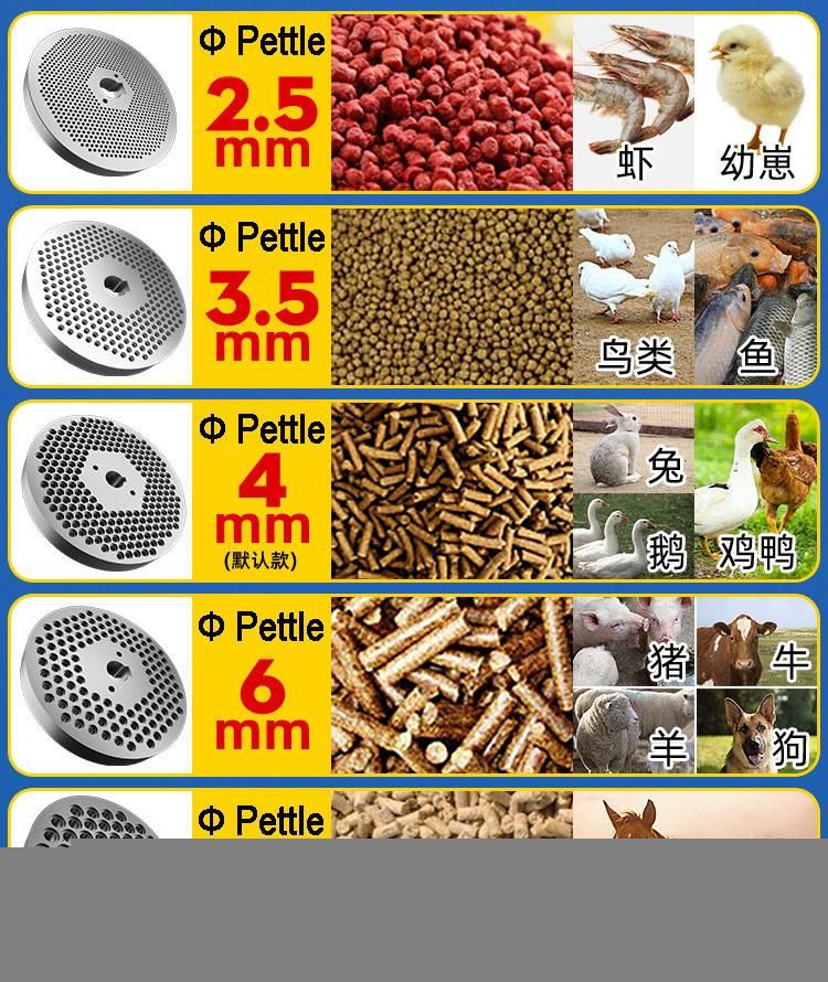 Animal Poultry Pet Dog Cat Food Fish Feed Pellet Making Pellet Mill Machine