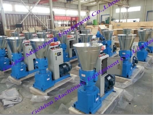 Small Animal Feed Flat Die Pellets Mill Machine