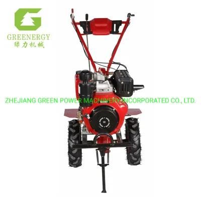 9HP 178f Diesel Aircool Rotary Cultivator Power Tiller