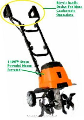 1400W Super Powerful Electric Cultivator /Tiller Garden Farm Power Tools