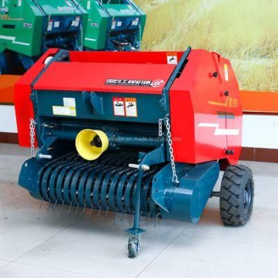 High Efficiency Agriculture Machinery Mini Hay Straw Round Net/Twine Wrap Baler
