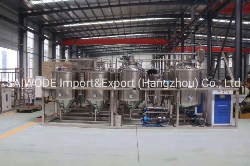 500kg/D Small Sesame Peanut Coconut Oil Refining Plant