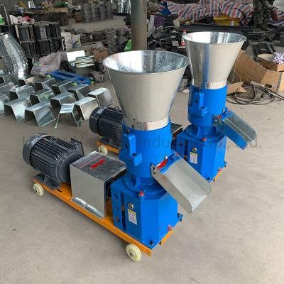 Mini Feed Processing Machines Simple Animal Feed Pellet Process Line