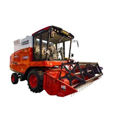 2021 Hot Sale Combine Harvester for Rice and Wheat and Corn Grain Small Wheat Cutter Mini Harvester