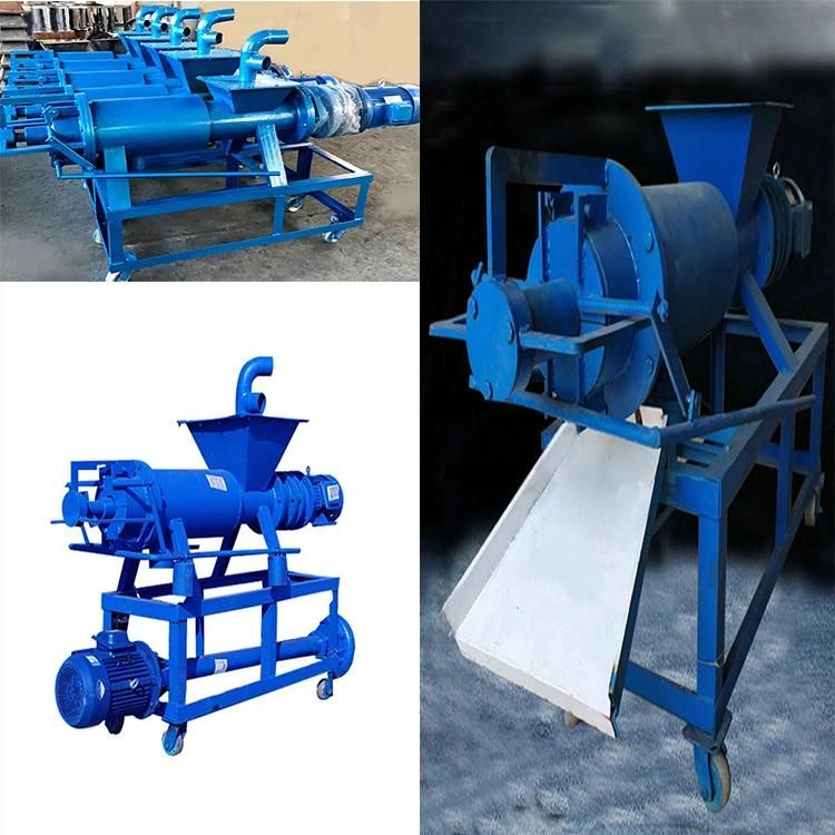 Screw Press Animal Dung Solid Liquid Separator Fecal Dehydrator