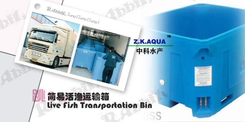 Fish Transport Container Transportation HDPE Live Fish Transport Bin