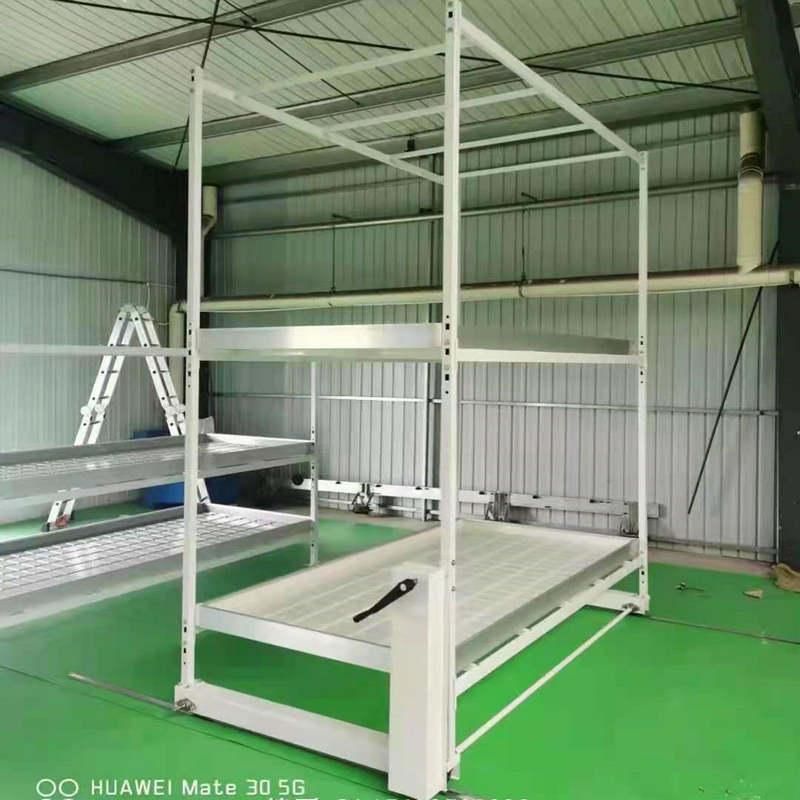 Warehouse Heavy Duty Mobile Pallet Rack with Floor Guided Track