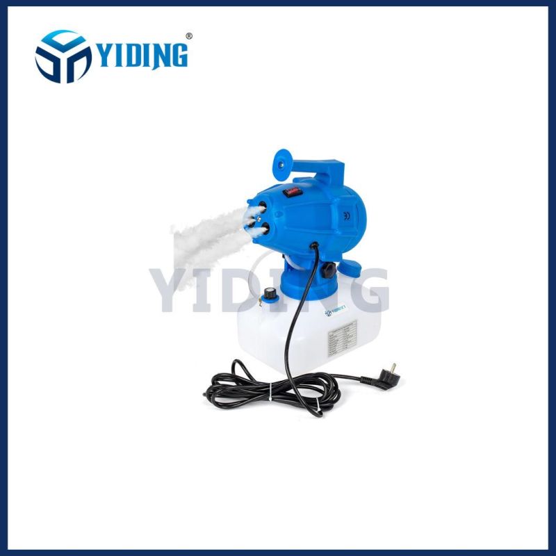 5L Ulv Fogger Portable Ultra-Low Capacity Nebulizer Handheld Disinfection Sprayer Fogging Sprayer High Efficient Disinfection Aerosol Sprayer Ulv Fogger