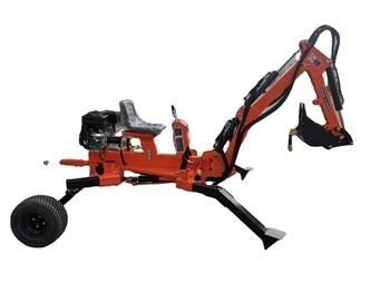 Portable Backhoe Plans DIY Track Hoe Excavator Garden Digger