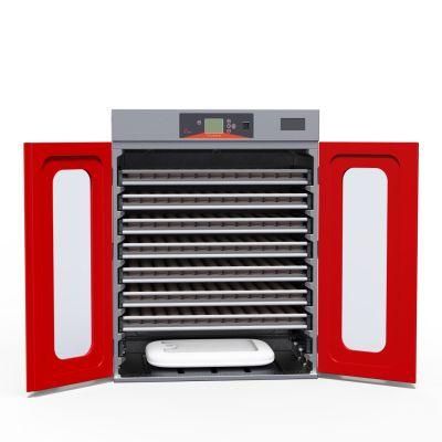 China Red 1000 Egg Capacity Incubator for Chicken Duck Hatching