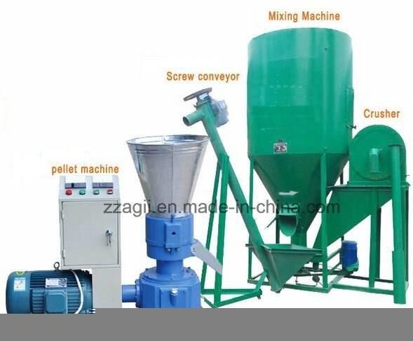 Animal Feed Pelleting Cattle Feed Pellet Plant Feed Pelletizing Line