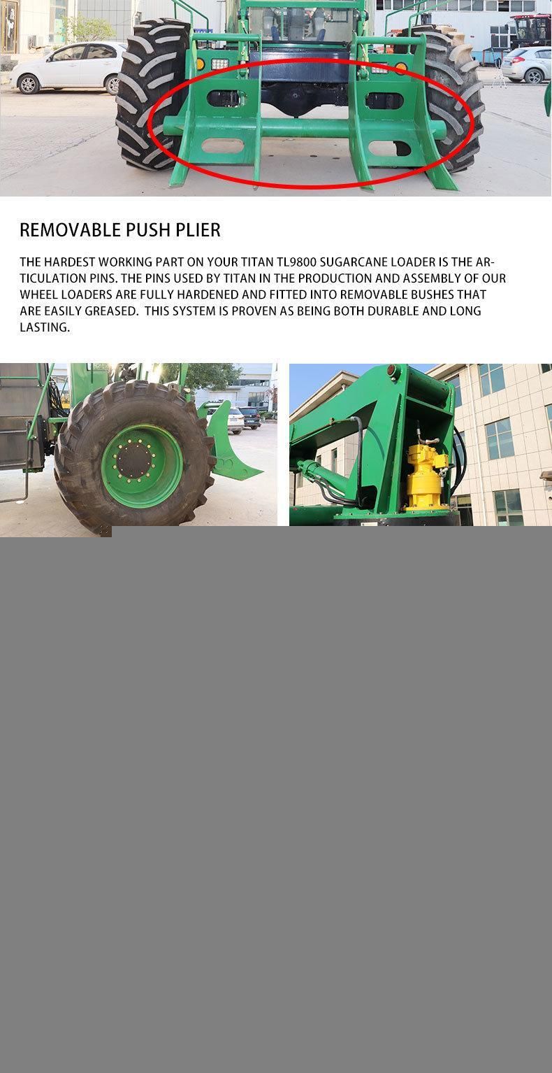 OEM Sugarcane Loader Agricultural Machinery Choose high-pressure rubber hose