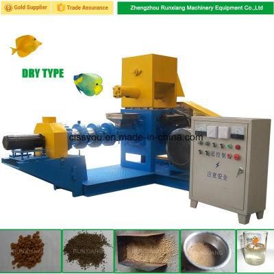 Wet Type China Floating Fish Animal Feed Pellet Extruder Machine