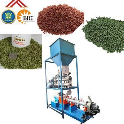 China extruder fish feed floating fish feed machine food extruder