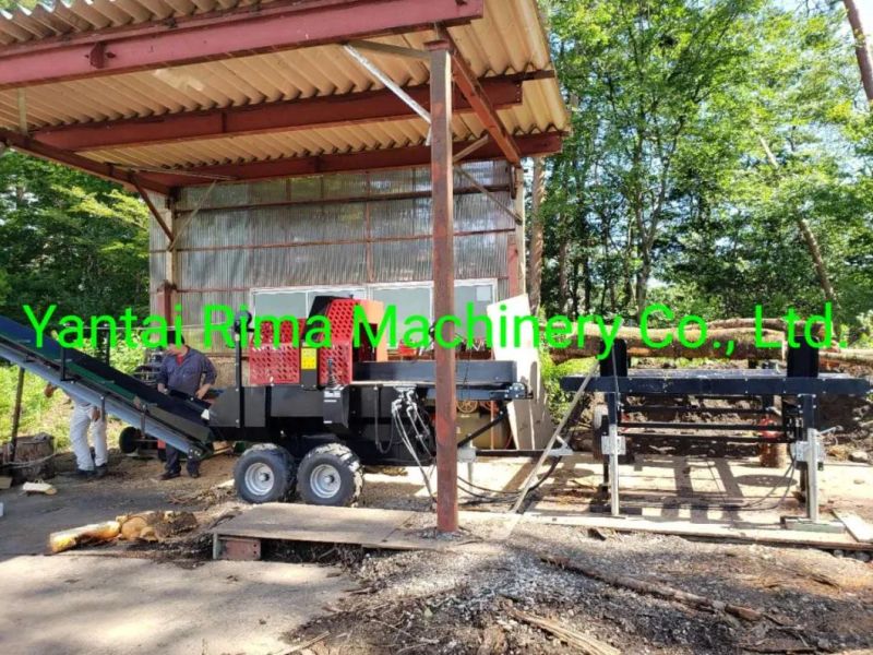 Commercial Firewood Processor 30ton Horizontal Firewood Processor