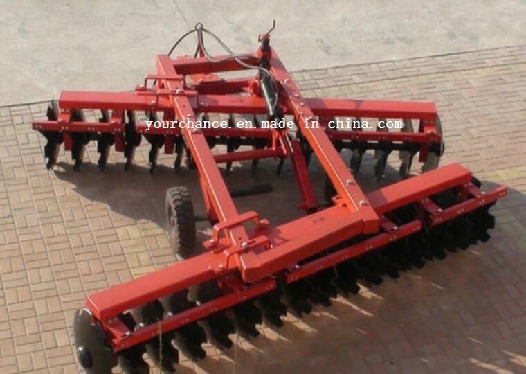 Agricultural Equipment 1bzd Series 2.8-3.8m Width Hydraulic Opposed Heavy Duty Disc Harrow for 80-160HP Tractor