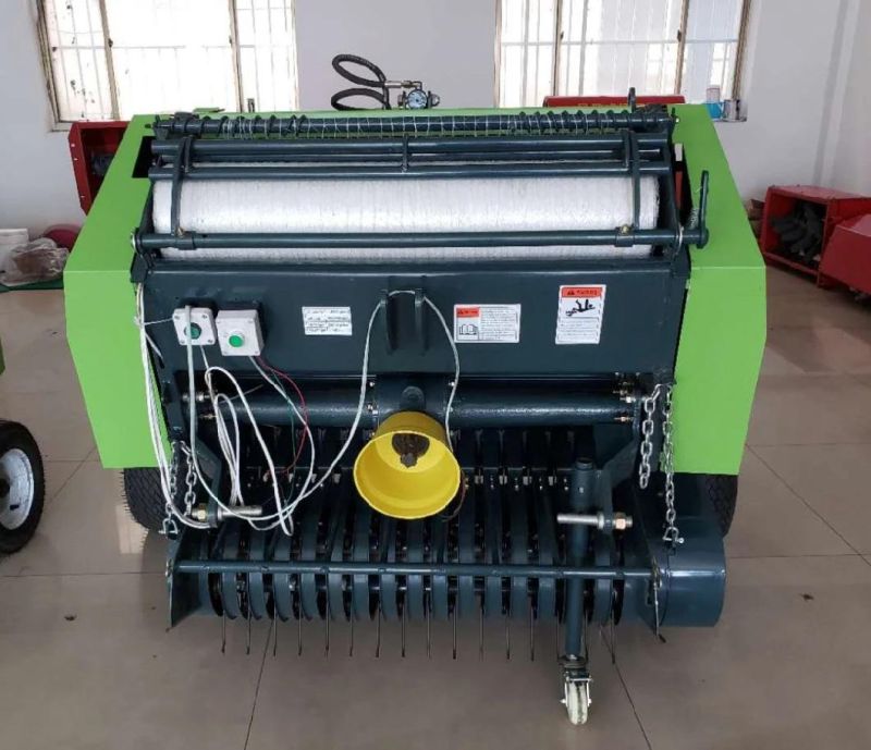 CE Certified Mini Round Hay Baler with Net Wrap