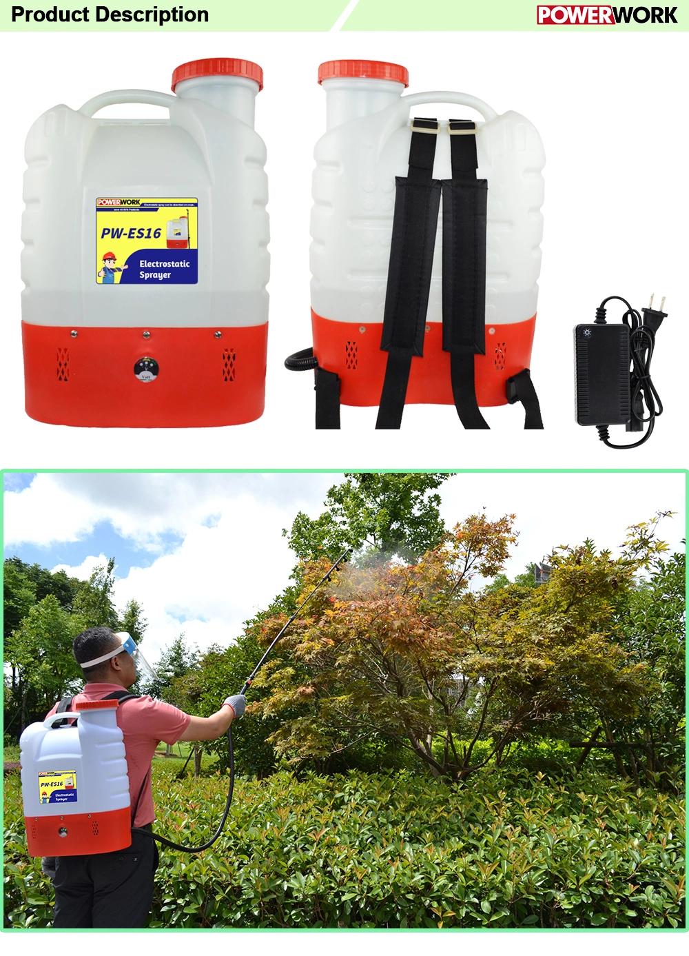 16L Battery Operated Electrostatic Sprayer Electrostatic Sprayer Fogging Machine Electric Sprayer