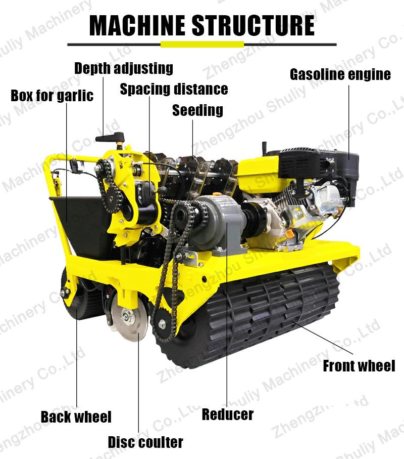 Garlic Growing Machine Garlic Seeding Planting Hand Planter for Garlic Sembradora De Ajo