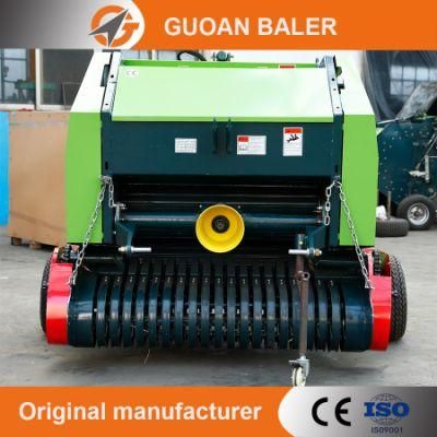 Farmland Using CE Certificated Tractor Mounted Mini Round Hay Baler