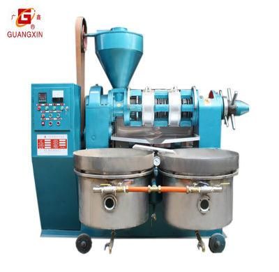 270kg/H Capacity Soya Sunflower Mustard Peanut Palm Kernel Coconut Screw Cold Oil Making Oil Expeller Machine