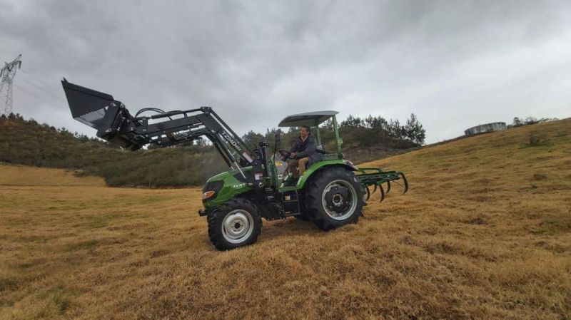 Deutz-Fahr Farmlead 90HP Farm Tractor with Double Speed Pto Agricultural Machinery and Farm Tractors