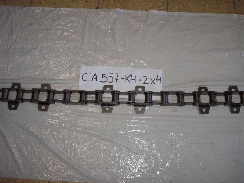 Ca557 K4 Agricultural Stainless Steel Conveyor Chain with Attachment