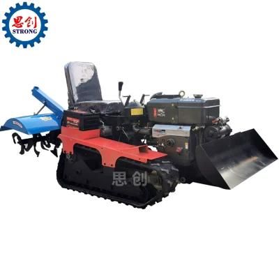 Diesel Power Tiller Tractor Cultivator/Mini Tractor Fitted Disc Ridging Machine