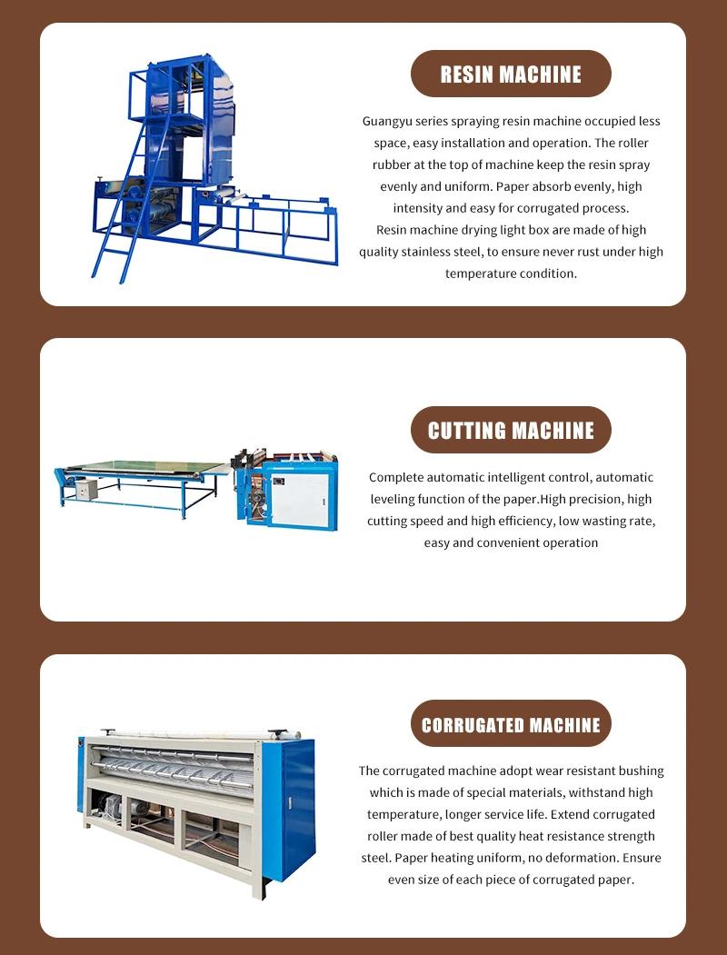 Good Quality Kraft Paper Cooling Pad Production Making Machine Line