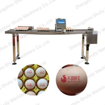 Automatic Stainless Steel Egg Printing Machine with Good Price