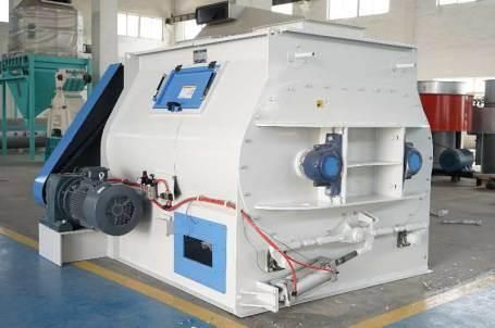 Industrial Use Double Shaft Paddle Animal Poultry Feed Mixers Price