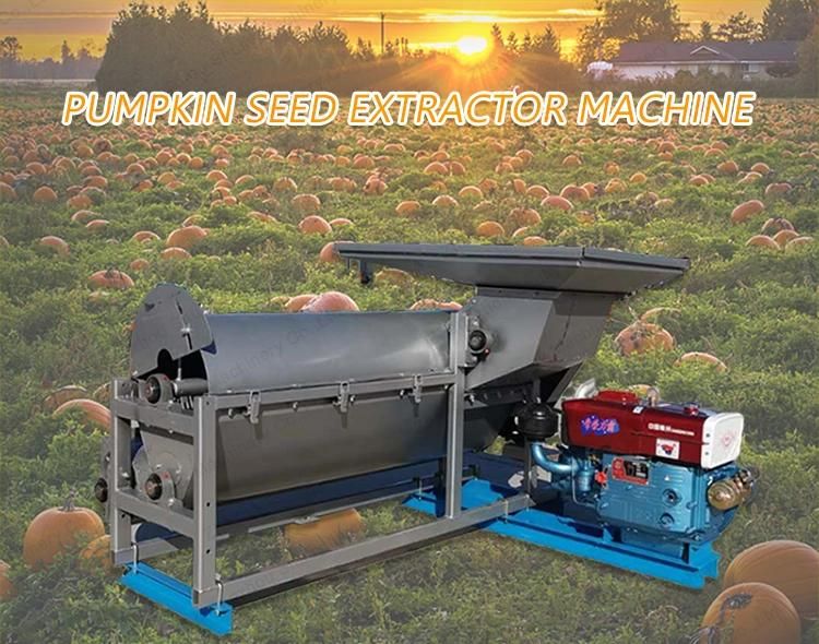 Factory Supply Gourd Seed Reovmer Pumpkin Seeds Collecting Separating Harvesting Watermelon Seed Extractor Machine