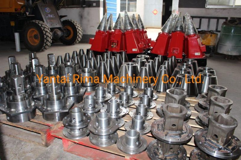 Hydraulic Excavator Mounted Screw Cone Log Splitter