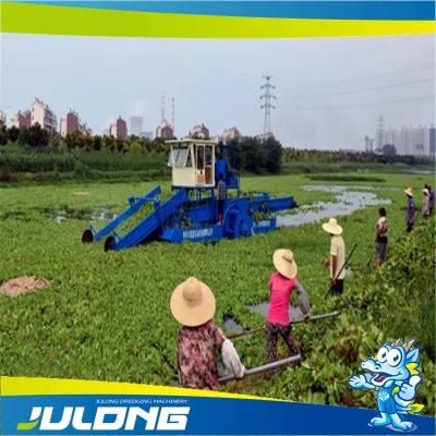 Good Quality Water Hyacinth Harvester/Aquatic Weed Harvester for River Cleaning