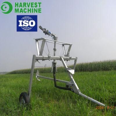 Agricultural Travelling Irrigator Hard Hose Reel Irrigation Sprinkler Machine for Sationl Stainless Steel Farm Hose Irrigation